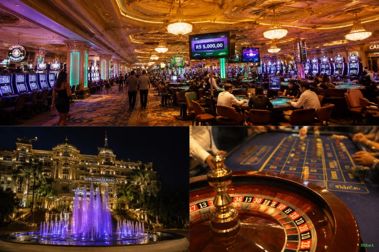 Cassino ao vivo da 86bet com dealers reais